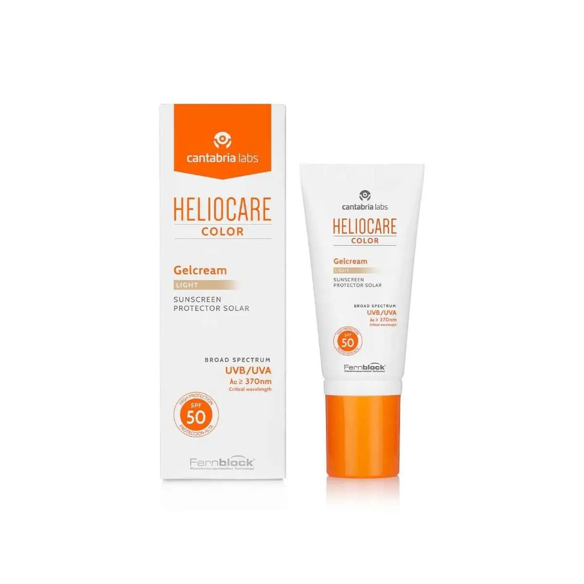 Heliocare Color Gel SPF 50 Light – Tinted Hydrating Sunscreen Gel 50ml Mağazam