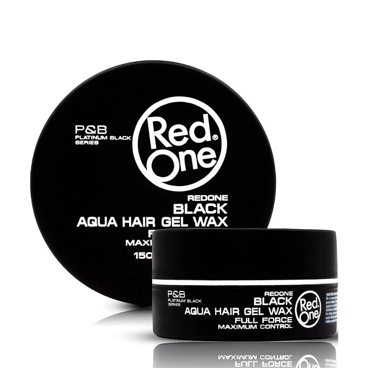 RedOne Aquatic Hair Wax Black 150ml – Strong Hold Styling Gel for Men Mağazam