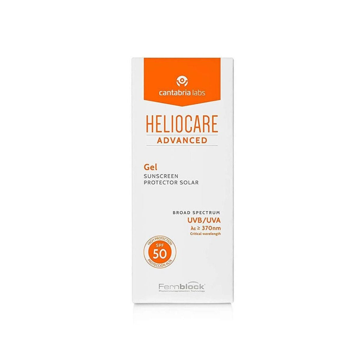 Heliocare Advanced Gel Sunscreen SPF 50 – High Protection Hydrating Face Gel 50ml