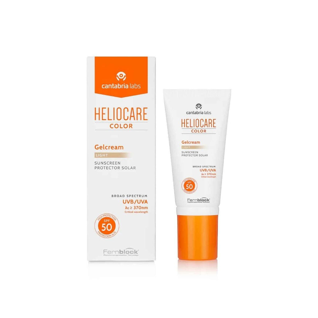 Heliocare Color Gel SPF 50 Light – Tinted Hydrating Sunscreen Gel 50ml