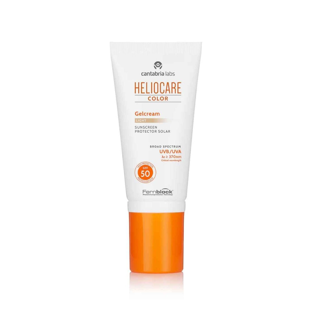 Heliocare Color Gel SPF 50 Light – Tinted Hydrating Sunscreen Gel 50ml