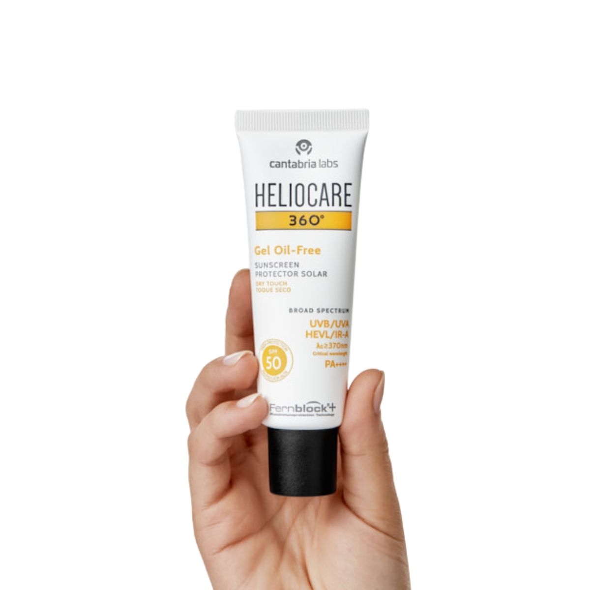 Heliocare 360º SPF 50 Fluid Gel Oil-Free – High Protection Lightweight Sunscreen 50ml